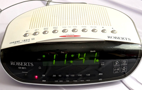 Roberts cr9971 chrono logic - roberts, vi