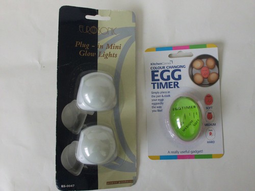 Colour changing egg timer and - changing,