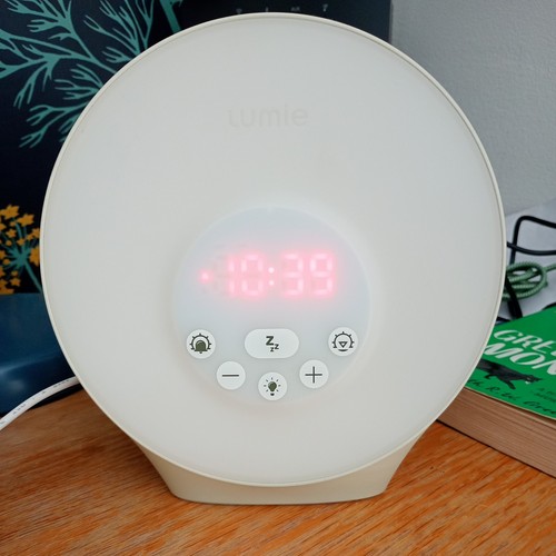 Lumie sunrise alarm clock - alarm,