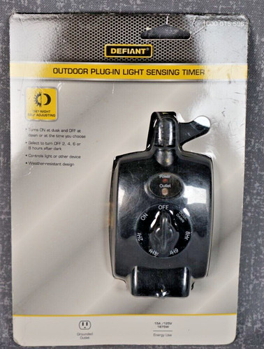 Defiant outdoor plug light - defiant,