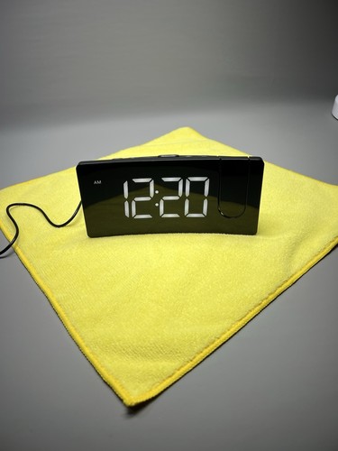 Digital alarm clock large - alarm,