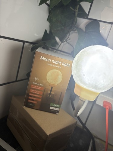 Moon stars led night - night, light