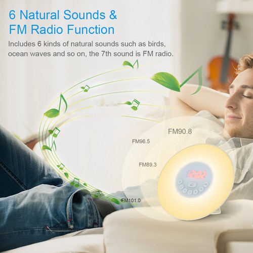Led wake light - light, alarm
