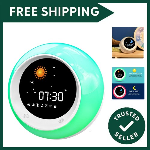 Sun moon rise kids alarm - moon,